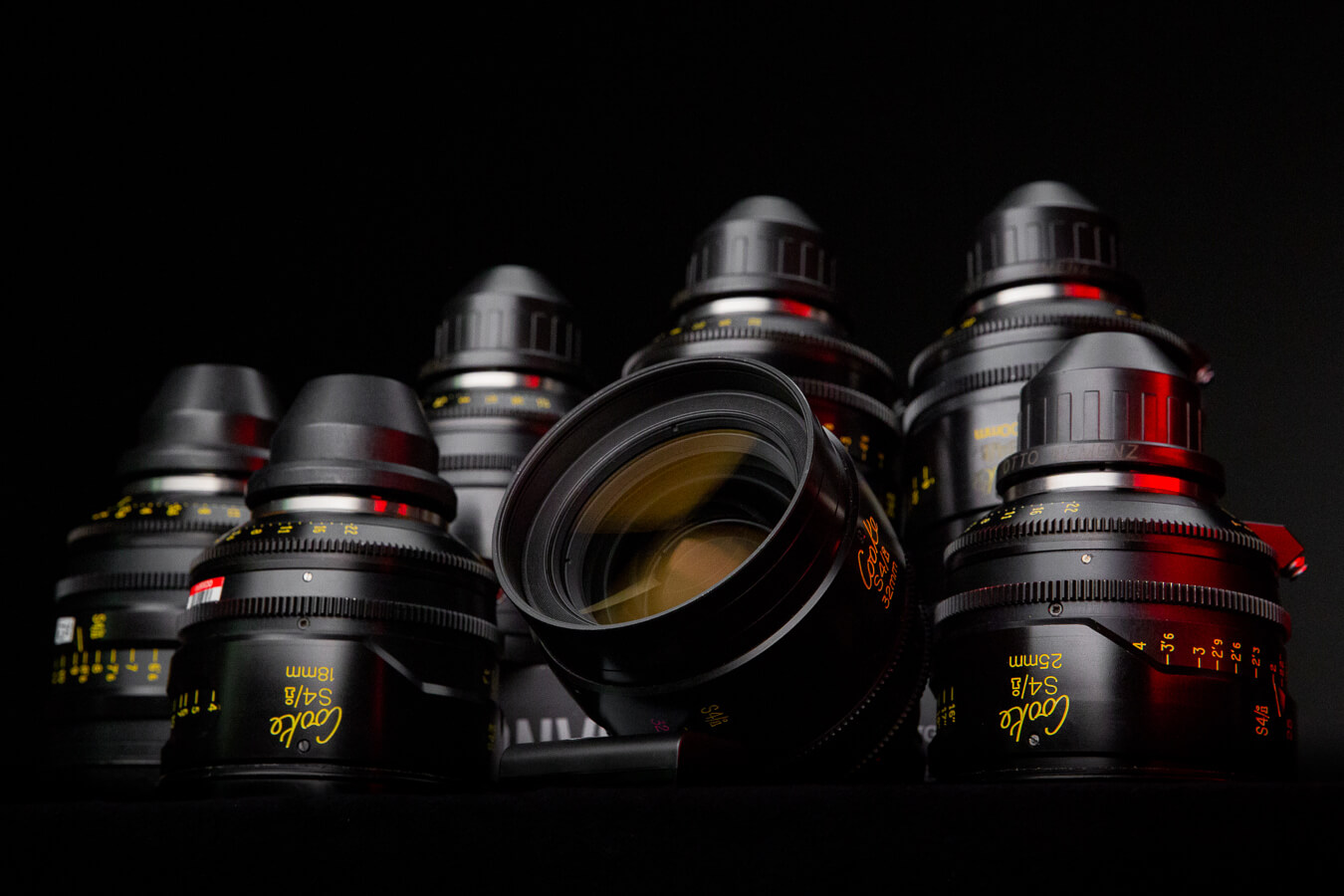 Cooke S4i Prime Set Of 7 Lenses - 01