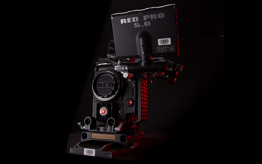 RED Epic Dragon 6K Cinema Camera - Front View