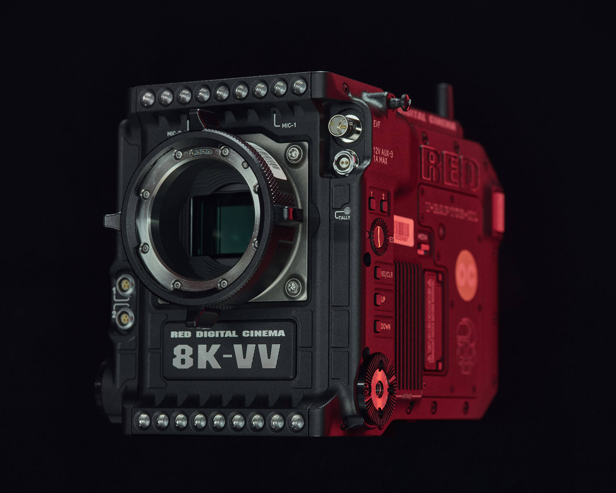 Red V-Raptor XL 8k Cinema Camera - Front View